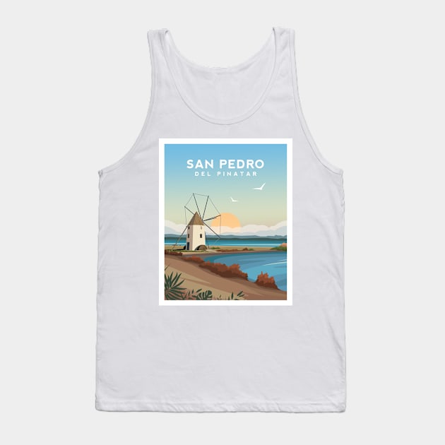 San Pedro Del Pinatar, Murcia, Spain Tank Top by typelab